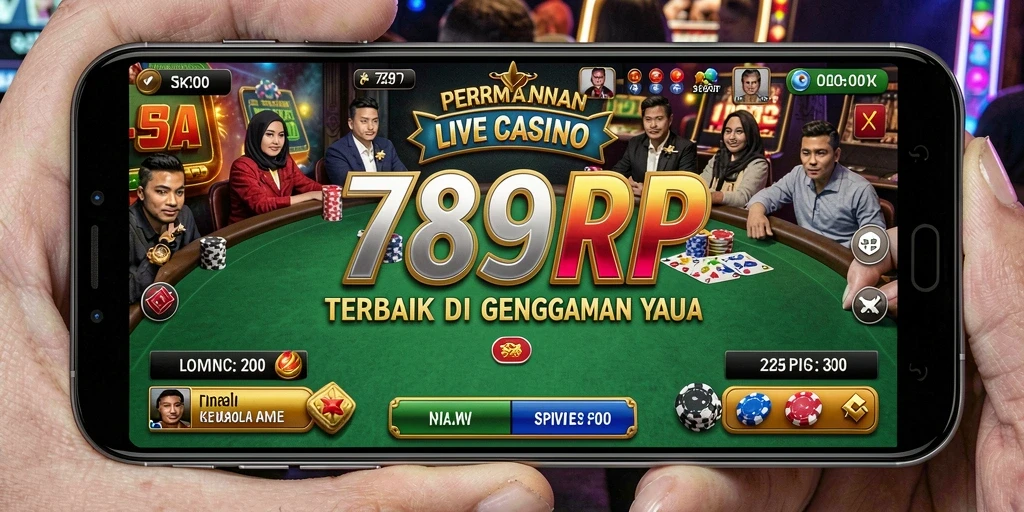 Tampilan gameplay seru dan interaktif dari 789RP Live Casino.