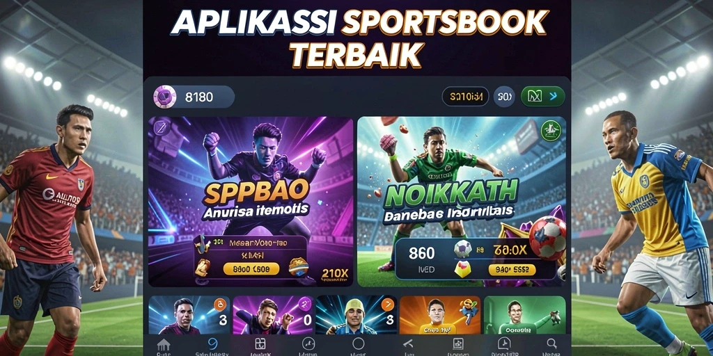 Tampilan antarmuka 8180 yang memudahkan taruhan olahraga