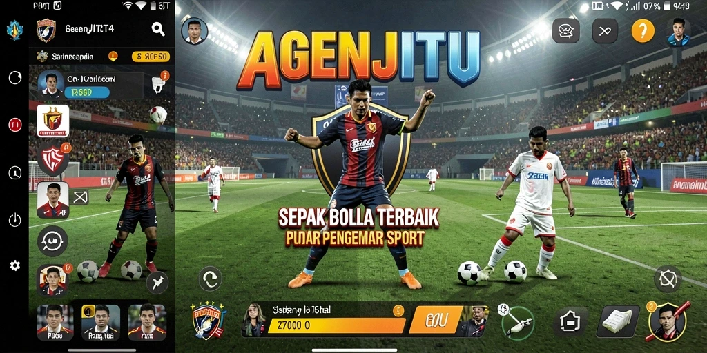 Tampilan gameplay AGENJITU yang seru dan mendebarkan.