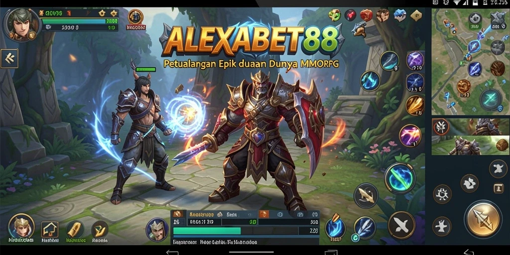 Gameplay seru ALEXABET88 yang penuh tantangan di dunia MMORPG.