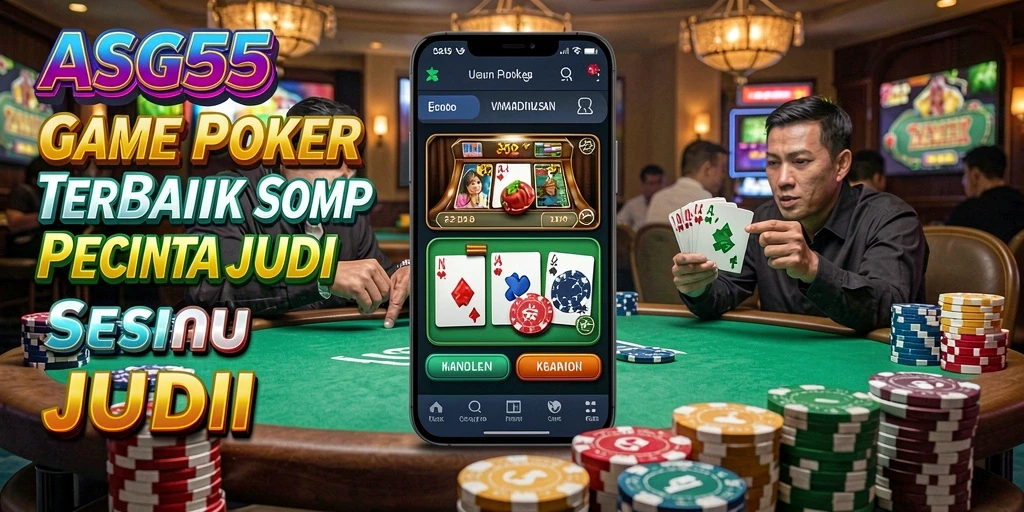 Tampilan menarik dari gameplay Poker di ASG55 menunjukkan keseruan permainan.