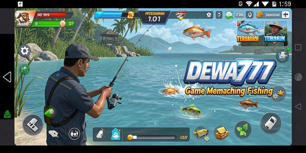 Gameplay seru DEWA777 dengan pengalaman memancing yang mendebarkan.