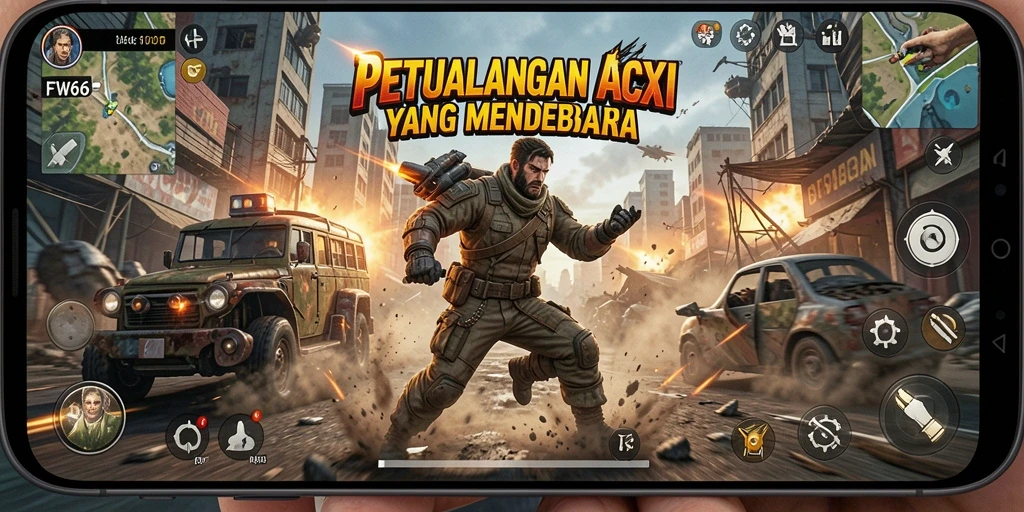 Tampilkan gameplay seru dari FW66 dengan aksi mendebarkan.