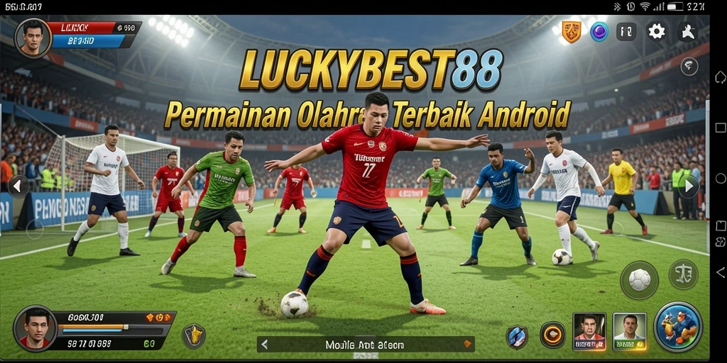 Screenshot utama menunjukkan gameplay mendebarkan dari LUCKYBEST88.