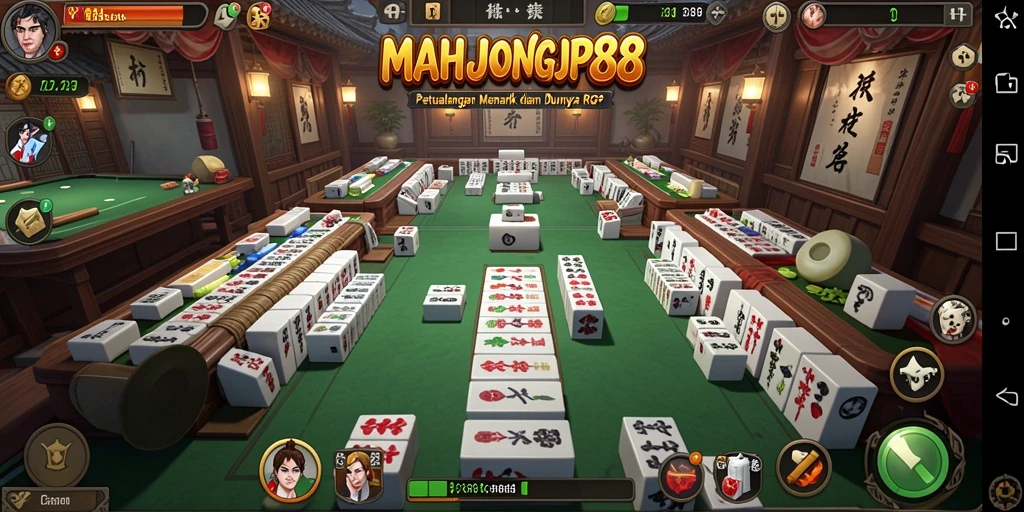Tampilan gameplay RPG yang menakjubkan di MAHJONGJP88.