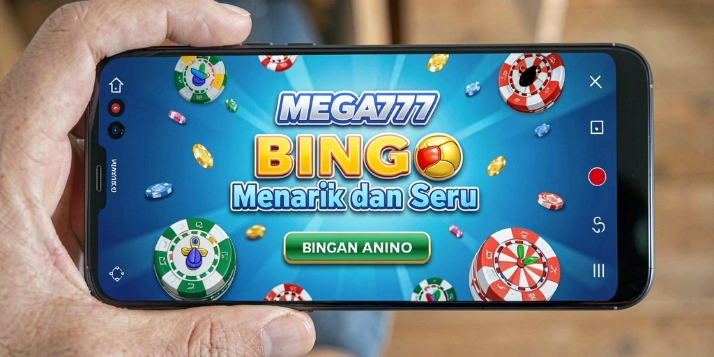 Tampilan gameplay Bingo yang seru dan interaktif di MEGA777.