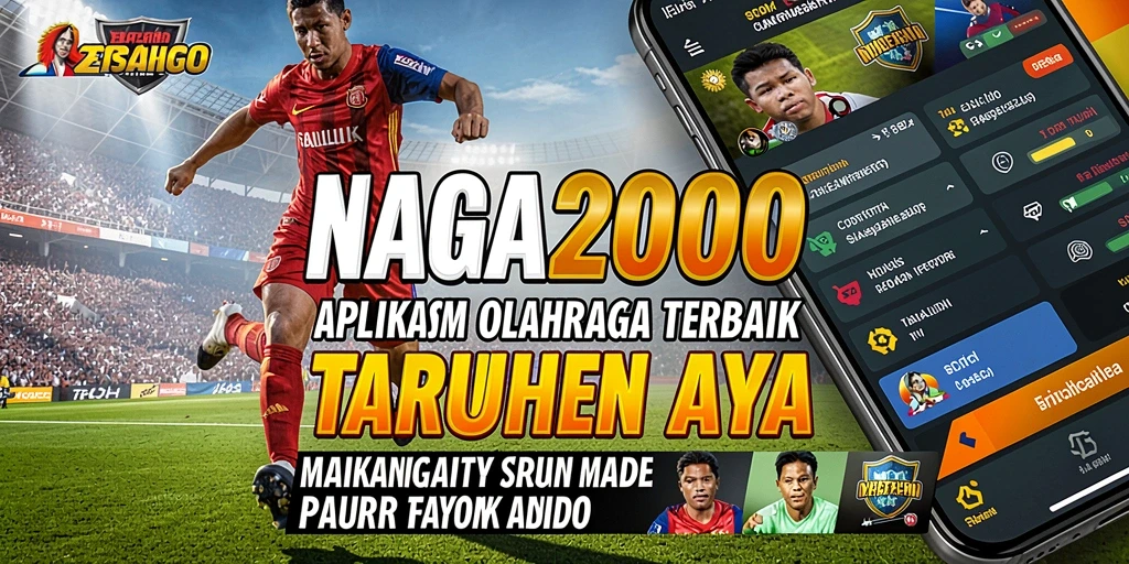 Screenshot utama menampilkan gameplay Sportsbook yang dinamis dan interaktif.
