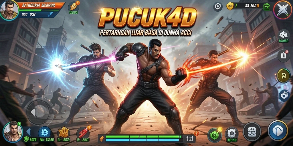 Screenshot dari gameplay seru PUCUK4D dengan aksi mendebarkan.