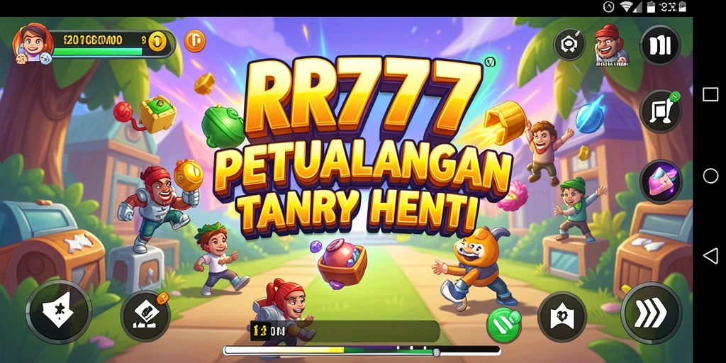 Tangkapan layar gameplay menampilkan aksi seru dalam permainan Arcade RR777.