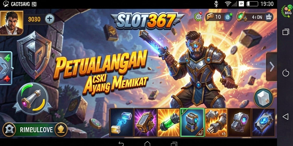 Tampilan screenshot menampilkan aksi seru dalam game SLOT367.