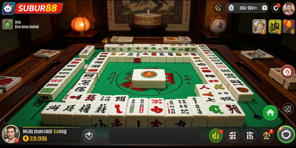 Gameplay seru dan menantang dalam SUBUR88 Mahjong.