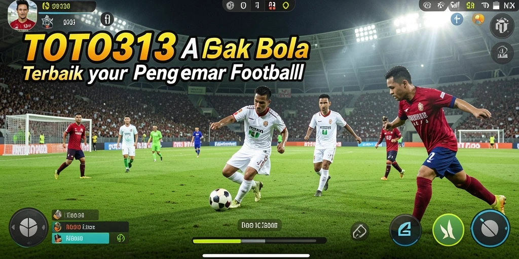 Tampilan gameplay TOTO313 yang menegangkan di lapangan hijau.