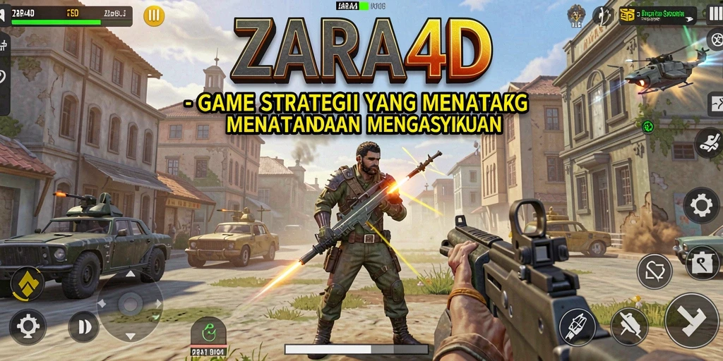 Tampilan menarik dari gameplay ZARA4D yang menantang